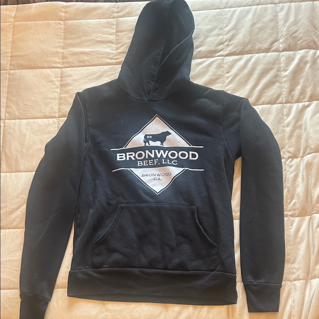 Bella Canvas Black Graphic Hoodie